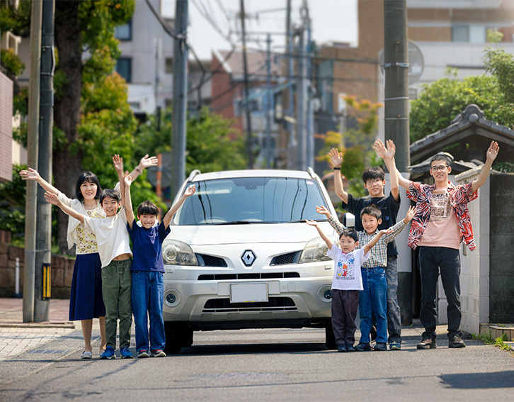 岡山の写真館 島村写場 ロケーション撮影 新車中古車 クルマを買ったら写真を撮ろう